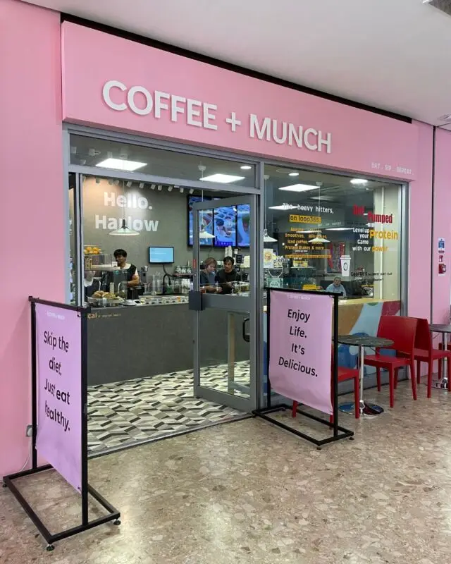 Say hello to Coffee & Munch, the newest food spot at The Harvey Centre! ☕🥐

Whether you’re grabbing a coffee on the go, catching up with friends or looking for a fresh and tasty bite, they’ve got you covered. 

From delicious pastries and açai bowls to protein shakes, smoothies, freshly squeezed juices, coffee and so much more! 

Pop in and discover your new go-to spot.

📍Opposite Lifestyle & Mobility
🕐Monday-Saturday: 8am – 8:30pm
 Sunday: 8am – 6pm